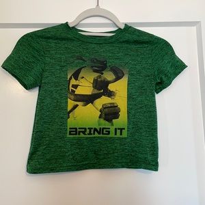 Child’s green ninja turtle t-shirt